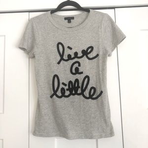 J Crew Ribbon Tee